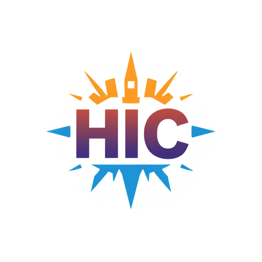 Professional logo design. HIC LOGO IN HIGHT INCREASE CENTER
