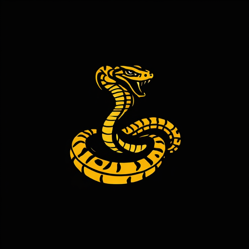 Professional logo design. hidden snake