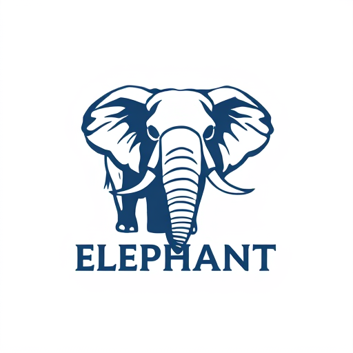 Professional logo design. elephant