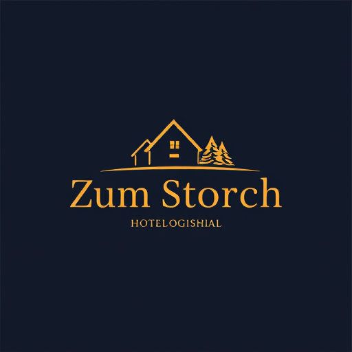 Professional logo design. Hotel Zum Storch