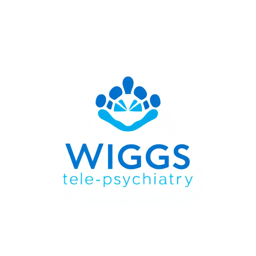 Professional logo design. Business Name “Wiggs Tele-Psychiatry”, Business Nature / Industry “health care and physician”, Business Description “Tele-Psychiatry”, Specific type of color i would want to see in my Logo “Black and shades of Blue”