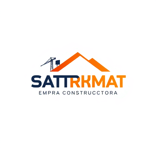 Professional logo design. SATRK MAT EMPRESA CONSTRUCCTORA