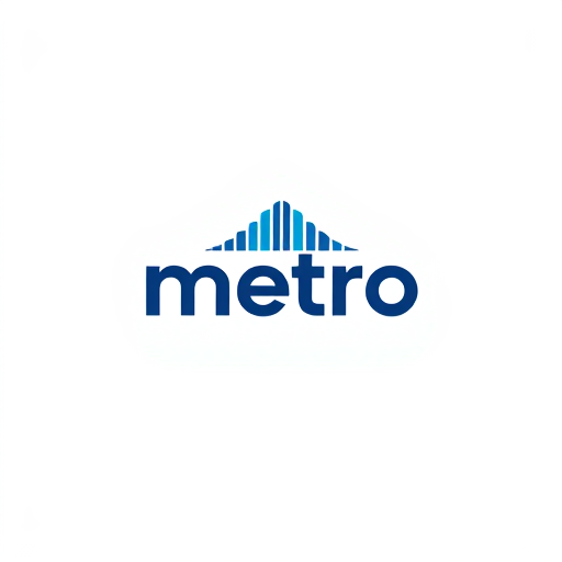 Professional logo design. metro