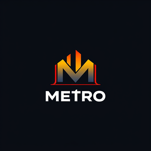 Professional logo design. metro 