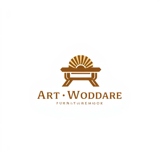 Professional logo design. An art wooden furniture brand