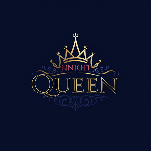 Professional logo design. Night queen 