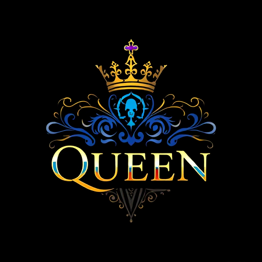 Professional logo design. Night queen