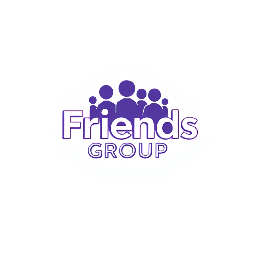 Professional logo design. Friends Group