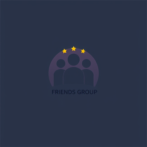 Professional logo design. Friends Group