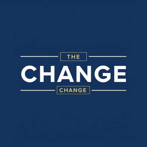 Professional logo design. Logo Prompt (Same Style as Reference)“Design a bold, modern logo for the campaign Live the Change, inspired by minimalist podcast/brand logo styles.Typography: Strong, geometric sans-serif font, all caps.Layout: Emphasize the words LIVE and CHANGE with bold weight. Highlight THE inside a rectangular block above the word LIVE. Highlight CHANGE with a rectangular underline block (like a label).Style: Flat, clean, minimal, very modern corporate aesthetic.Colors: Deep blue background with white typography (or gold and dark navy for premium feel).Format: Vector, transparent background option.Output: Logo must be bold, simple, and instantly recognizable — similar in style to podcast / brand identity logos.”