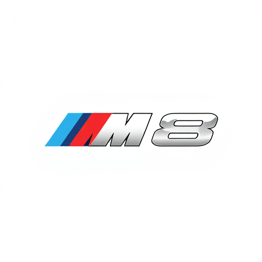 Professional logo design. Bmw m8