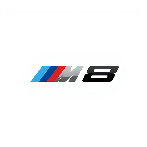 Professional logo design. Bmw m8