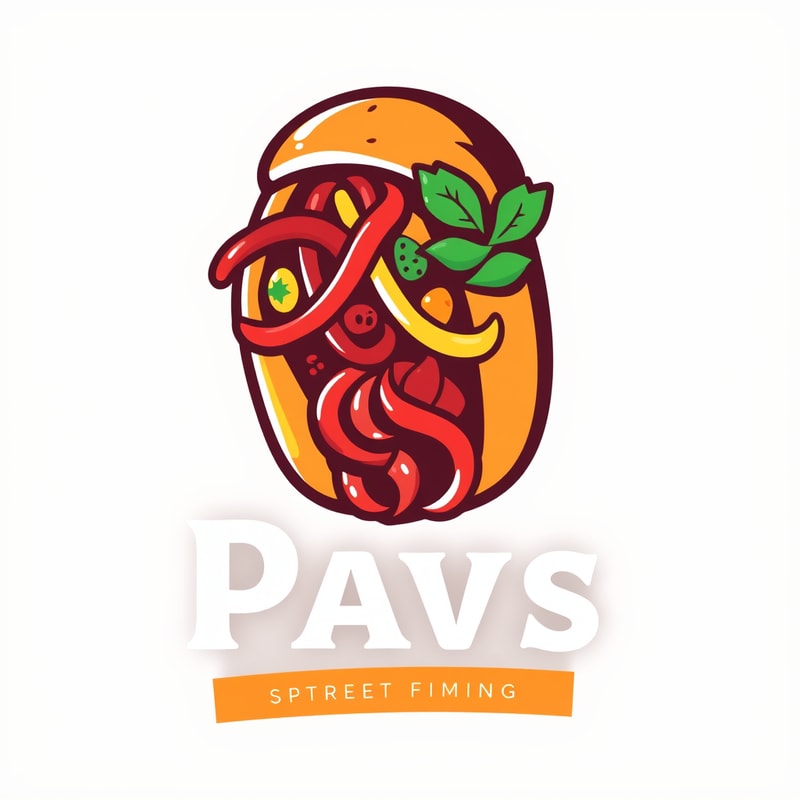 So iam going to be selling different kinds of fillings inside a pav bun Like the pictures I've sent you The concept is street food but with a modern elegant touch The color themes should be vibrant plus classy And the vibe am looking for is fun, energetic, vibrant, street food, fusion. am using indian pav but it will have flavours from around the world inside that indian bun