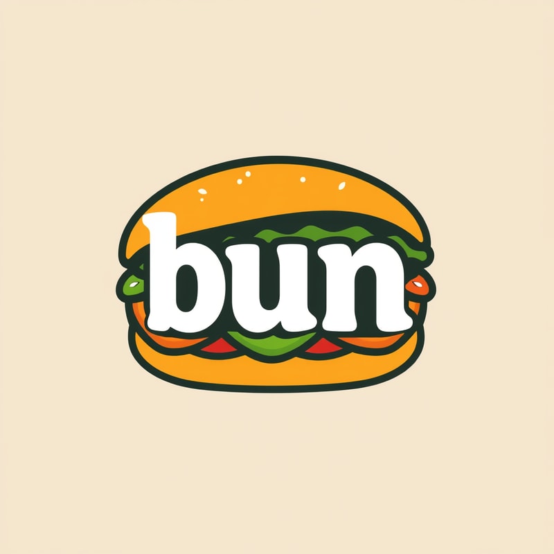 So iam going to be selling different kinds of fillings inside a pav bun Like the pictures I've sent you The concept is street food but with a modern elegant touch The color themes should be vibrant plus classy And the vibe am looking for is fun, energetic, vibrant, street food, fusion. am using indian pav but it will have flavours from around the world inside that indian bun the name is bun it up