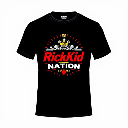 Professional logo design. Richkid Nation fashionable Tshirt 