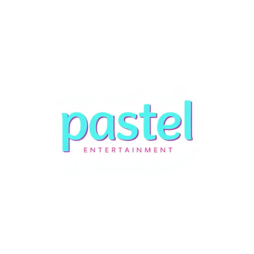 Professional logo design. studio logo for pastel entertainment (simple colors)