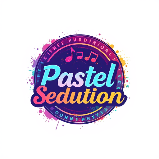 Professional logo design. pastel entertainment for sudio