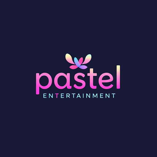 Professional logo design.  studio logo for pastel entertainment (simple colors)