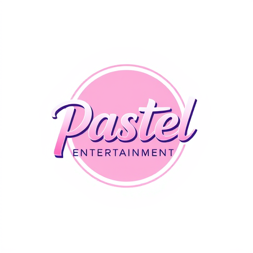 Professional logo design.  studio logo for pastel entertainment (simple colors)