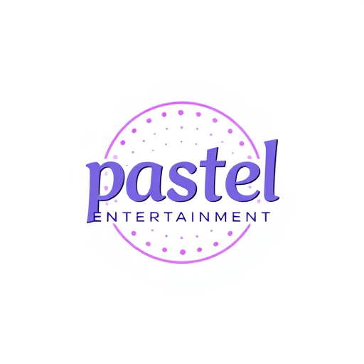 Professional logo design. music label logo for pastel entertainment (simple colors)