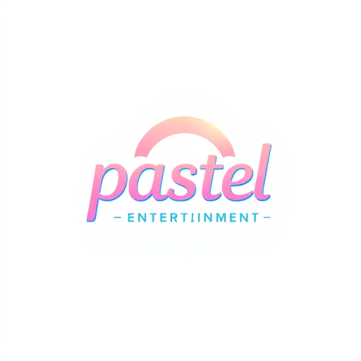 Professional logo design.  studio logo for pastel entertainment (simple colors)