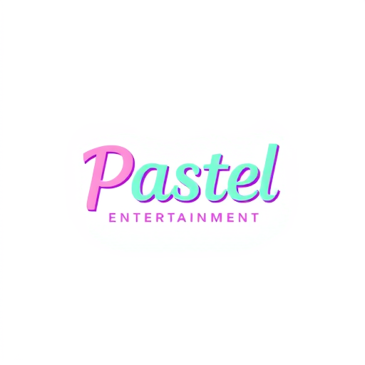 Professional logo design.  studio logo for pastel entertainment (simple colors)