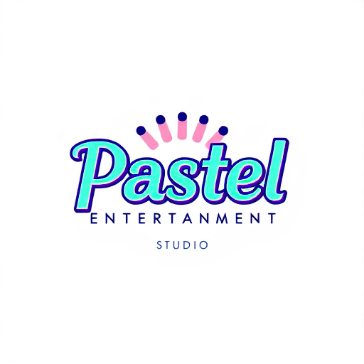 Professional logo design.  studio logo for pastel entertainment (simple colors)