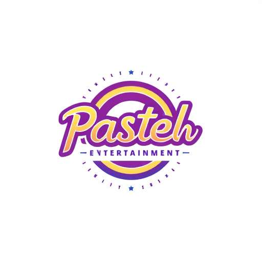 Professional logo design. pastel entertainment