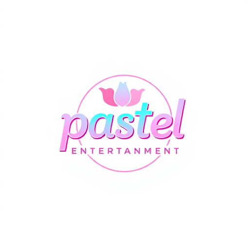 Professional logo design. studio logo for pastel entertainment (simple colors)