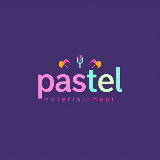 Professional logo design. studio logo for pastel entertainment (simple colors)