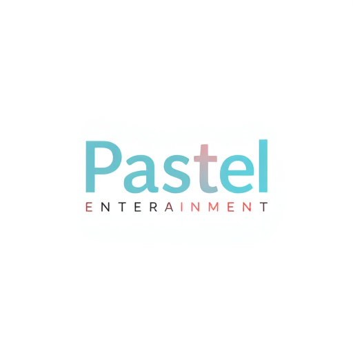 Professional logo design. studio logo for pastel entertainment (simple colors)