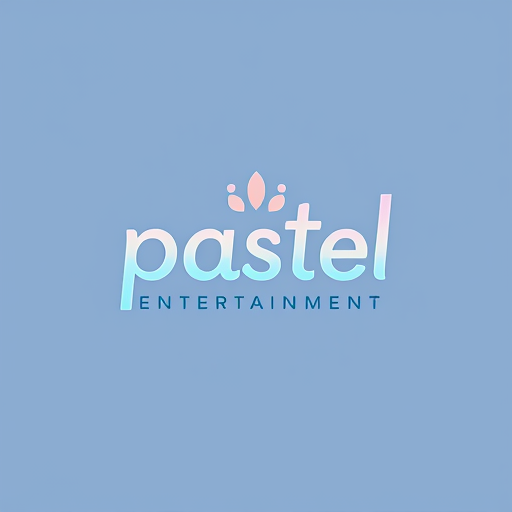 Professional logo design. studio logo for pastel entertainment (simple colors)