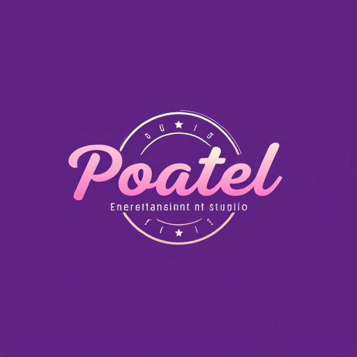 Professional logo design. pastel entertainment for studio (simple colors)