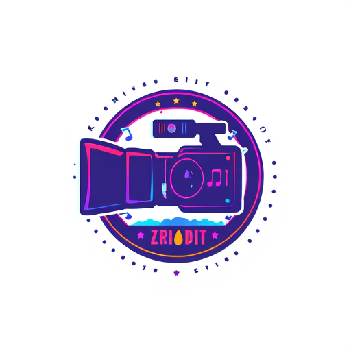 Professional logo design. pastel entertainment with camera ,music ,edits 