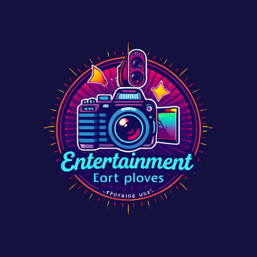 Professional logo design. pastel entertainment with camera ,music ,edits 