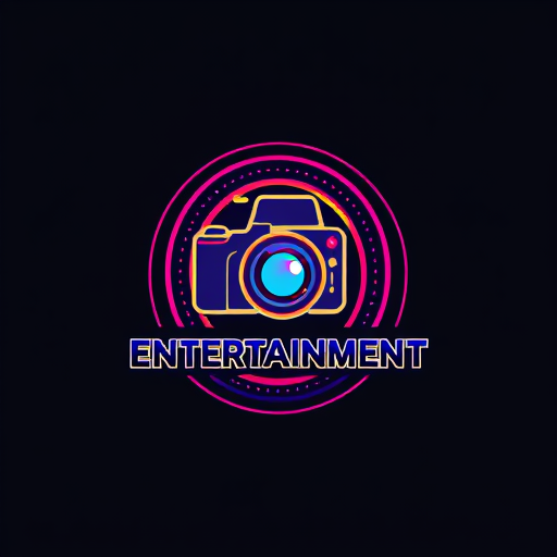 Professional logo design. pastel entertainment with camera ,music ,edits