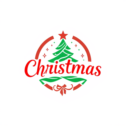 Professional logo design. Christmas 