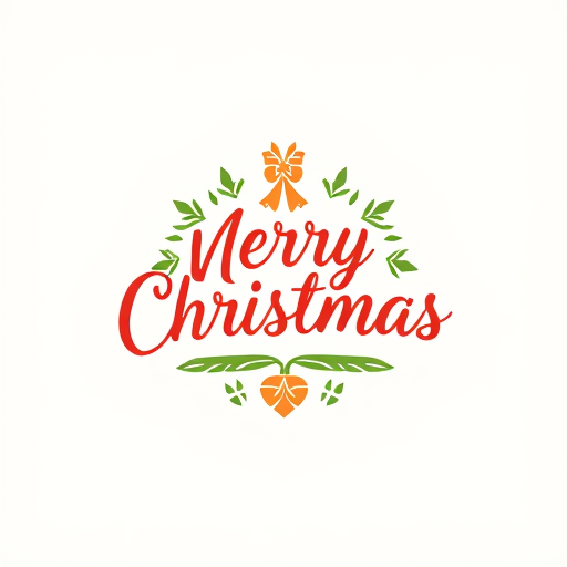 Professional logo design. Christmas