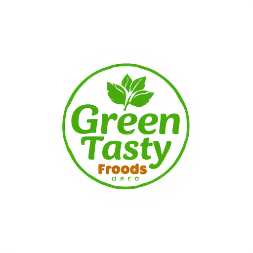 Professional logo design. Green Tasty Foods