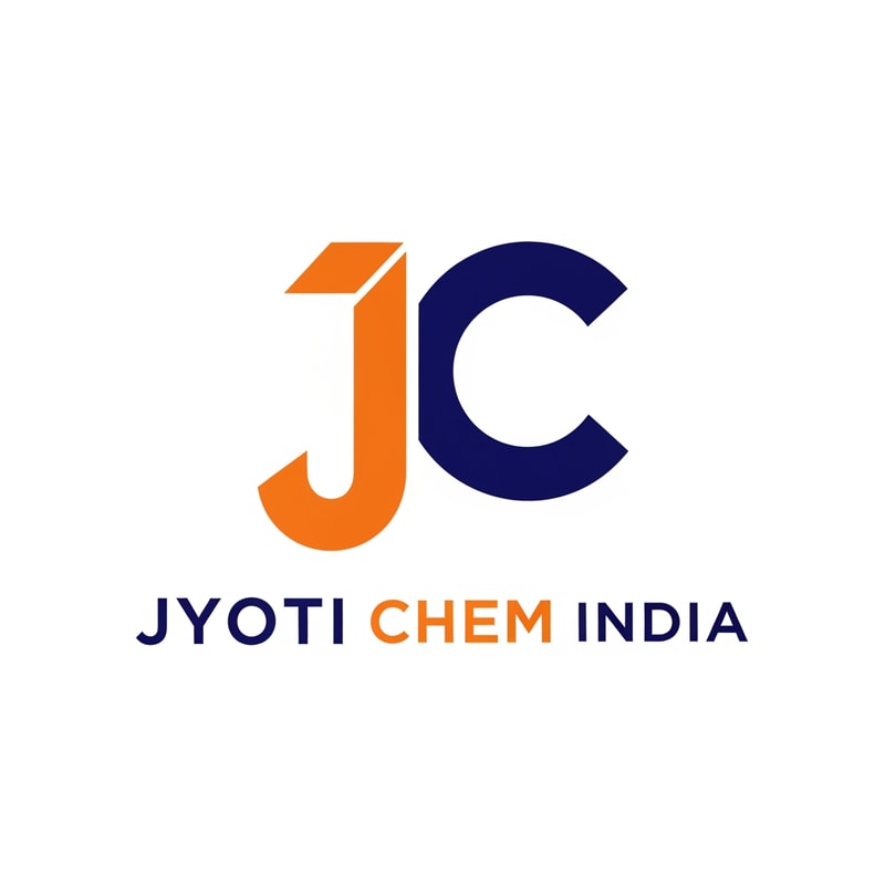 “Create a modern and professional monogram logo for a chemical company named Jyoti Chem India. Use the letters J and C intertwined in a clean, geometric, and elegant style. Color theme should be navy blue and bright orange, with navy blue as the dominant color and orange used as an accent. Keep the shapes smooth, bold, and symmetrical.
Place the company name JYOTI CHEM INDIA below the icon in a strong, clean sans-serif font.
Design must look corporate, premium, minimalistic, and suitable for branding, packaging, and websites. White background, high resolution, sharp edges.”