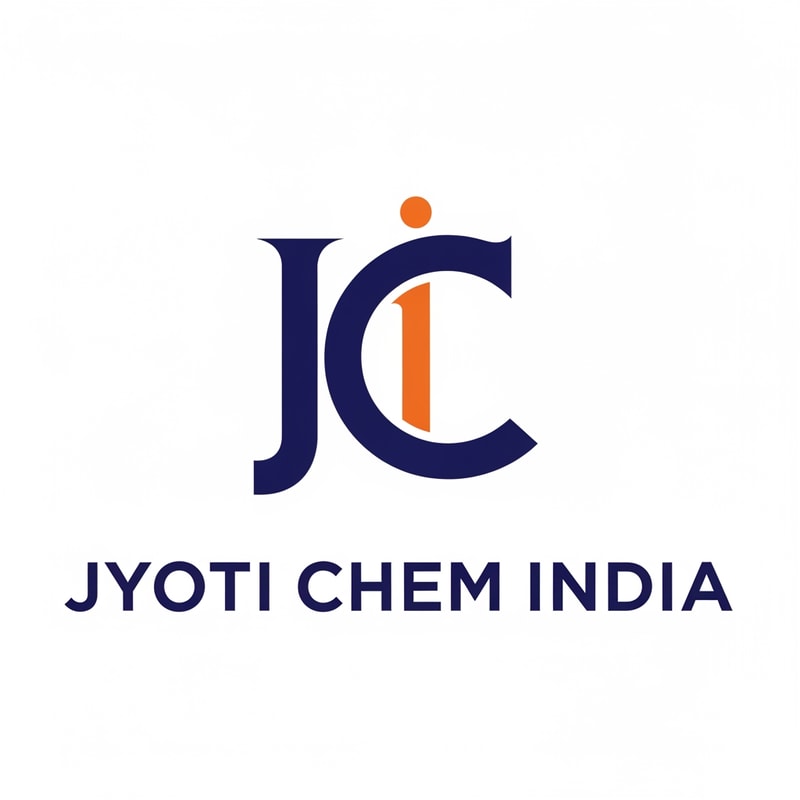 Create a modern monogram logo using the letters J, C, and I. The J and C should form one smooth, curved shape in navy blue. Inside the C, add a vertical orange ‘I’ with a small orange dot above it, so the I fits perfectly inside the curve of the C.
Make the design clean, minimal, and corporate. Place the text JYOTI CHEM INDIA below the icon in bold navy-blue sans-serif font. White background, high resolution.”
