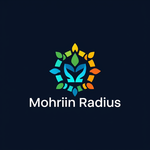 Professional logo design. Mohrain Radius , a micro tik and account manager app,dont make spen mistake