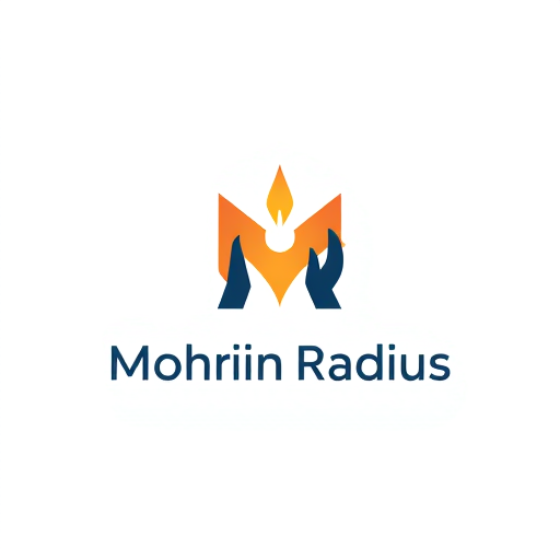 Professional logo design. Mohrain Radius , a micro tik and account manager app,dont make spen mistake
