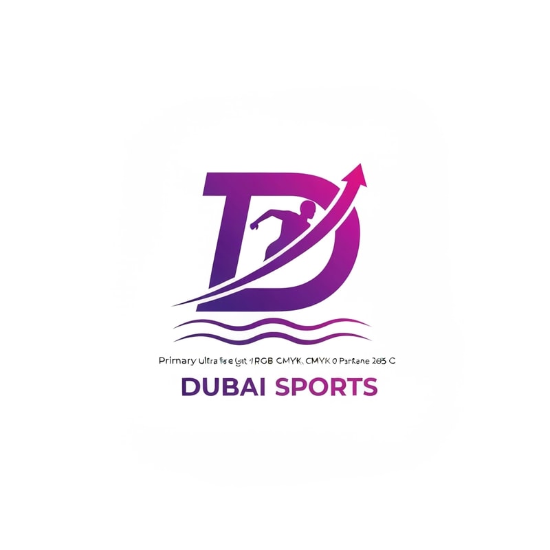 Professional logo design. Design GuidanceBrand Strategy & Logo ConceptEmphasize “Dubai Sports” as a premium, forward-looking athletics brand rooted in elegance and performanceAscending monoline “D” arc symbolizes progress, luxury and a stylized running trackIntegrated minimalist athlete figure conveys upward momentum and human dynamismSubtle wave-lines at the base introduce motion and reference Dubai’s coastal identityLogo Construction & Vector GuidelinesDraw the “D” as a single, tapering monoline stroke:• Start thick at the base, tapering above the athlete’s head• Ensure the athlete silhouette is a continuous extension of the arcPlace ultra-fine wave-lines (<1pt) beneath the “D” baseline, evenly spacedBuild entirely in vector (Adobe Illustrator or equivalent) to preserve scalabilityDefine a clear safe-zone equal to 25% of the “D” height on all sidesColor SystemPrimary gradient: Royal Purple → Magenta• Start: Hex #5B2A86 (RGB 91/42/134, CMYK 68/90/0/0, Pantone 2685 C)• End: Hex #D81B60 (RGB 216/27/96, CMYK 0/100/30/0, Pantone 210 C)Gradient direction:• 45° ascending from lower-left (purple) to upper-right (magenta)Usage rules:• Always apply gradient within the “D” arc; do not extend into text• For single-color applications, use solid Hex #5B2A86 on light backgrounds• On dark backgrounds, reverse to white or light gray (Hex #F5F5F5)Typography GuidelinesPrimary Typeface: Custom ultra-thin sans-serif with calligraphic terminals• Headings/Logo Text: 100–200 weight with subtle swashes on “R,” “S”• Body Copy: Same family at 300–400 weight for legibilityWeb/Fallback Stack:• “Dubai Sports” headlines → Raleway Thin• Body → Raleway Regular or Cormorant Light for editorial useHierarchy & Spacing:• Logo lock-up: “DUBAI” on top, “SPORTS” below, letter-spacing +150 tracking• Minimum readable text size: 12 pt print, 14 px screenLogo ApplicationsDigital & Web:• Feature the full logo on white backgrounds with gradient “D” arc• Favicon/ App Icon: Isolated monoline “D” with gradient fill or white on purplePrint & Collateral:• Business Cards: Embossed monoline arc, spot UV gradient accent stripe• Letterheads: Logo top-left, footer wave-lines watermarkMerchandise & Apparel:• Athlete uniforms: Arc and wave-line pattern along sleeves or side panels• Accessories (caps, water bottles): Monochrome logo in white or purpleBrand Extension PrinciplesPattern & Texture:• Extract the arc and wave motif into a repeating graphic for backdrops or packagingMotion Graphics:• Animate the “D” arc drawing on at 45°, athlete figure running upward, waves pulsingEnvironmental Signage:• Large-scale façade signs using internally lit gradient panelsCo-branding:• Maintain clear space and height ratios when pairing with partner logos• Use solid-color versions to avoid gradient clashesBrand Consistency & Do’s and Don’tsDo:Respect safe-zones and minimum sizesApply gradient only within logo confinesUse primary typography hierarchyDon’t:Stretch, skew or rotate the logoChange the gradient direction or colorsOverlay logo on busy backgrounds without sufficient contrast