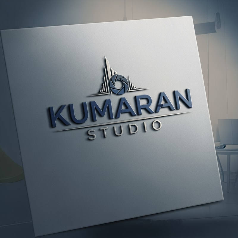 i want "kumaran studio" this tittle logo related studio
