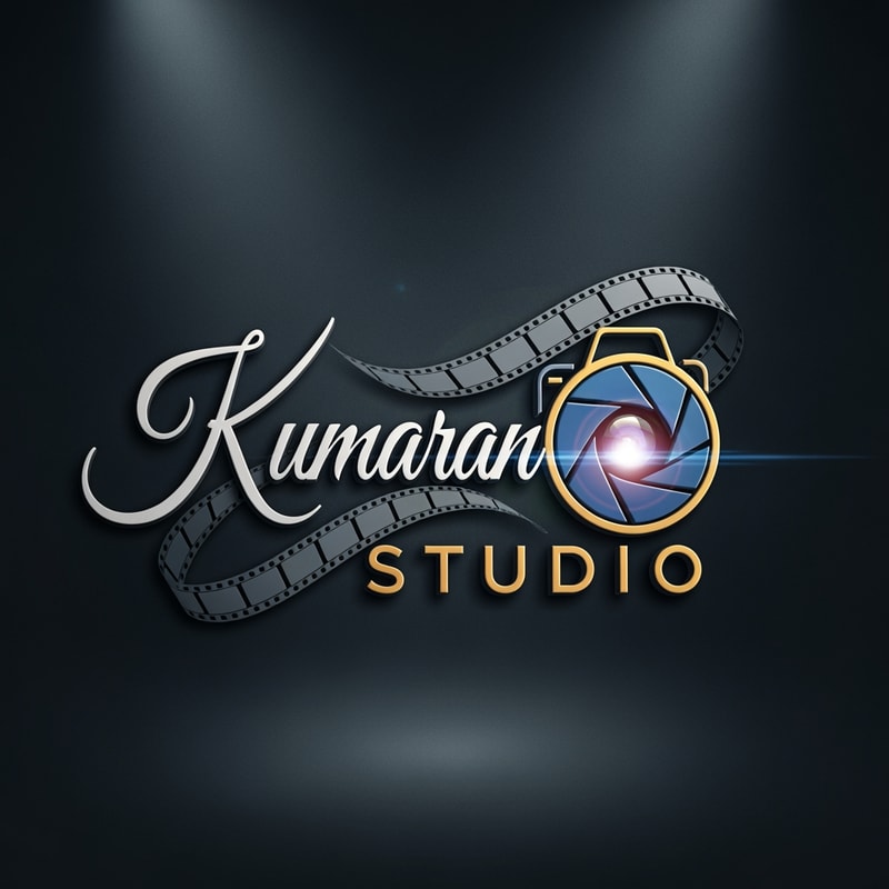 i want "kumaran studio" this tittle logo related studio