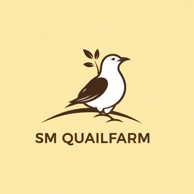 "SM quailfarm" i want logo for this tittle