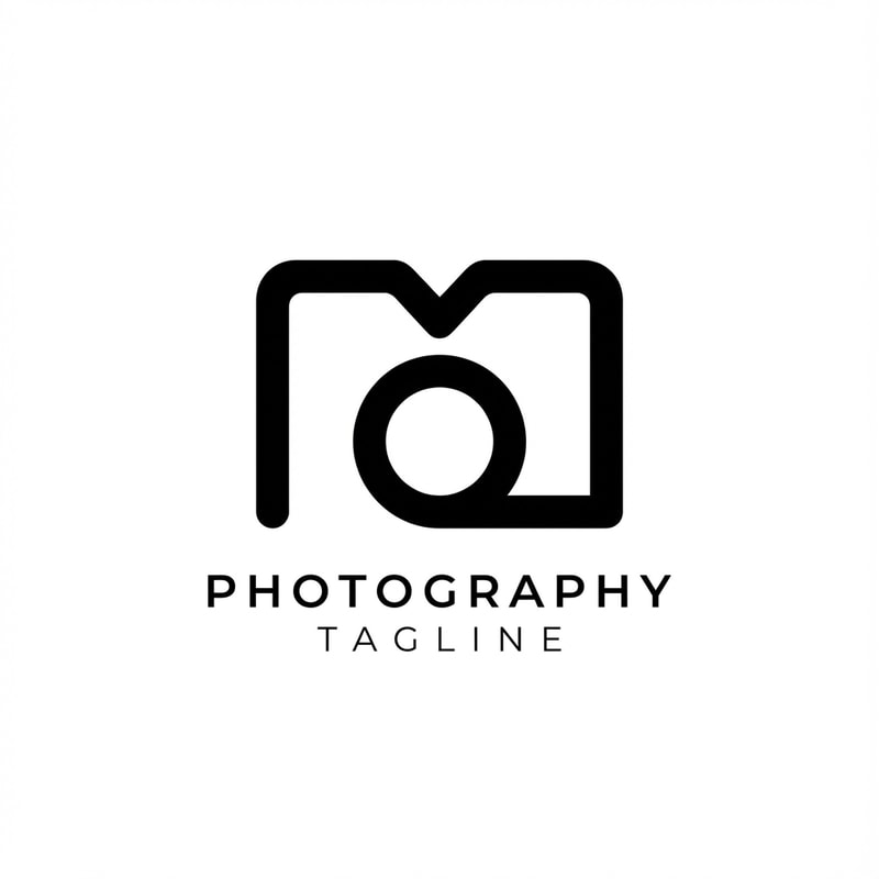 i want this related unique logo for my photography website