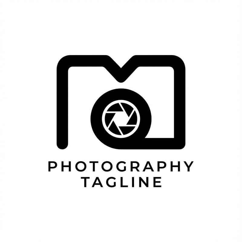 i want this related unique logo for my photography website