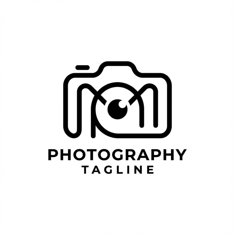 i want this related unique logo for my photography website